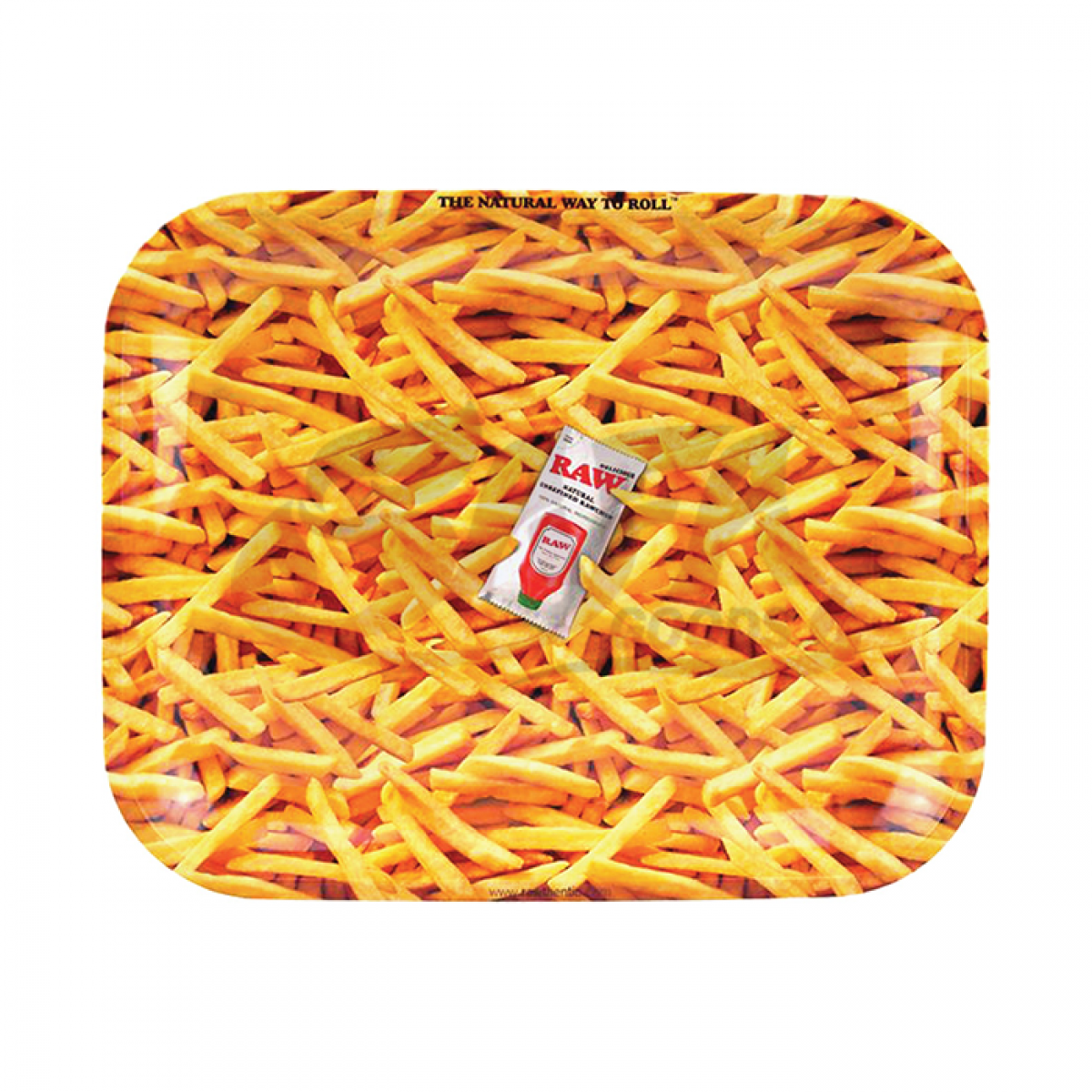 Raw Rolling Tray - French Fries [Large]